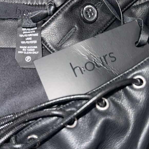 NWT H:ours Women's Adriana Black Crop-top XS - Picture 10 of 12